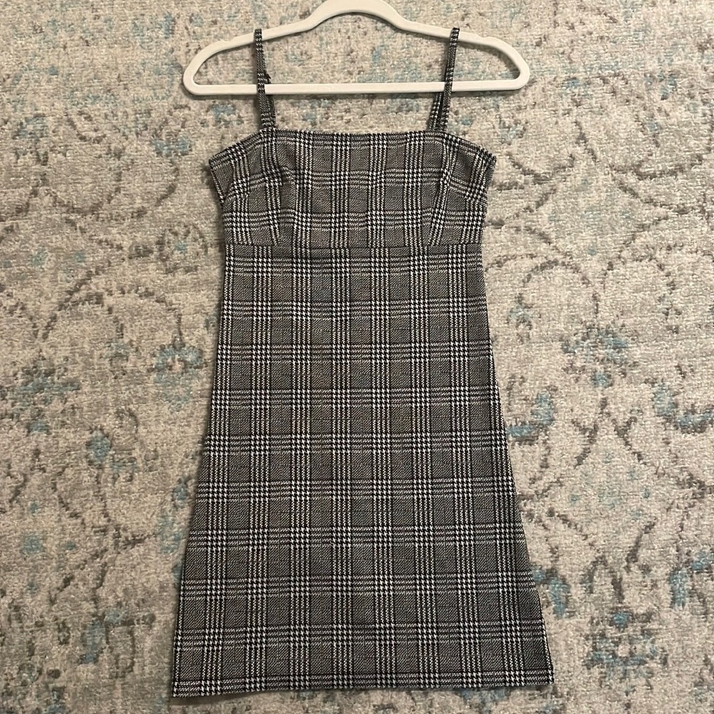 Motel rocks plaid mini dress